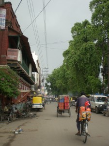 The wrong direction - Varanasi, India