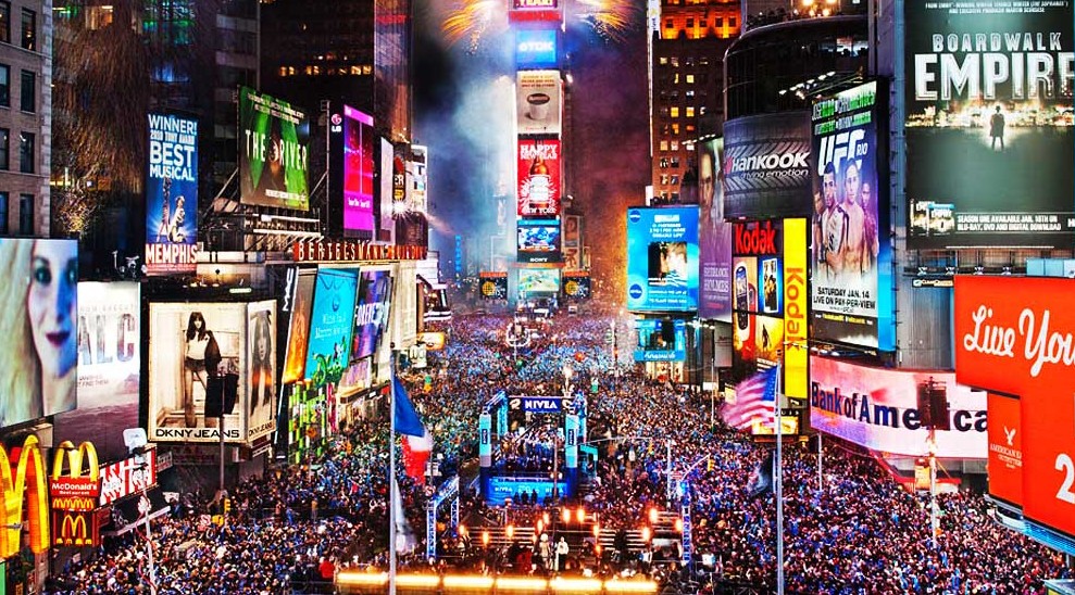 Times Square. Photo: courtesy of NYTimesSquare.Org.